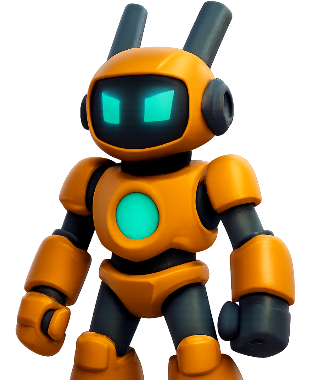 Fyronesta Robot Mascot